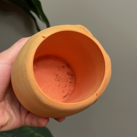 Vintage Rare Todd Masters Foam Pumpkin Face The Oh Lantern Family Cup Holder - Picture 7 of 8